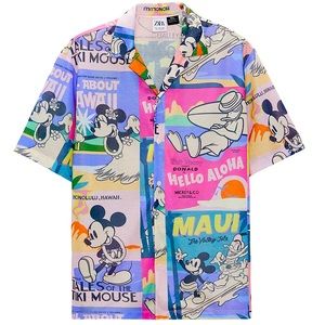 Mickey Mouse Zara Mens Shirt